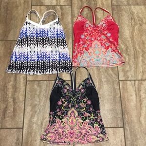 Athleta swim tops